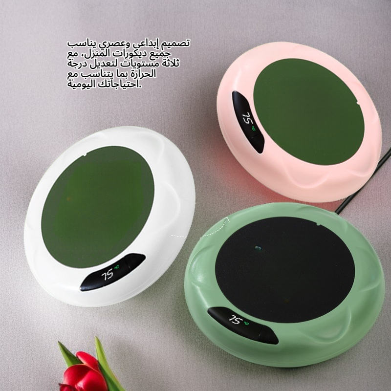 حامل تسخين بدرجة حرارة ثابتة من الشركة المصنعة، حامل ترمس منزلي إبداعي، ثلاثة مستويات