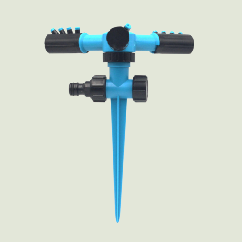 Háromágú talajszúrós kézi öntözőspriccelő mezőgazdasági kerthez