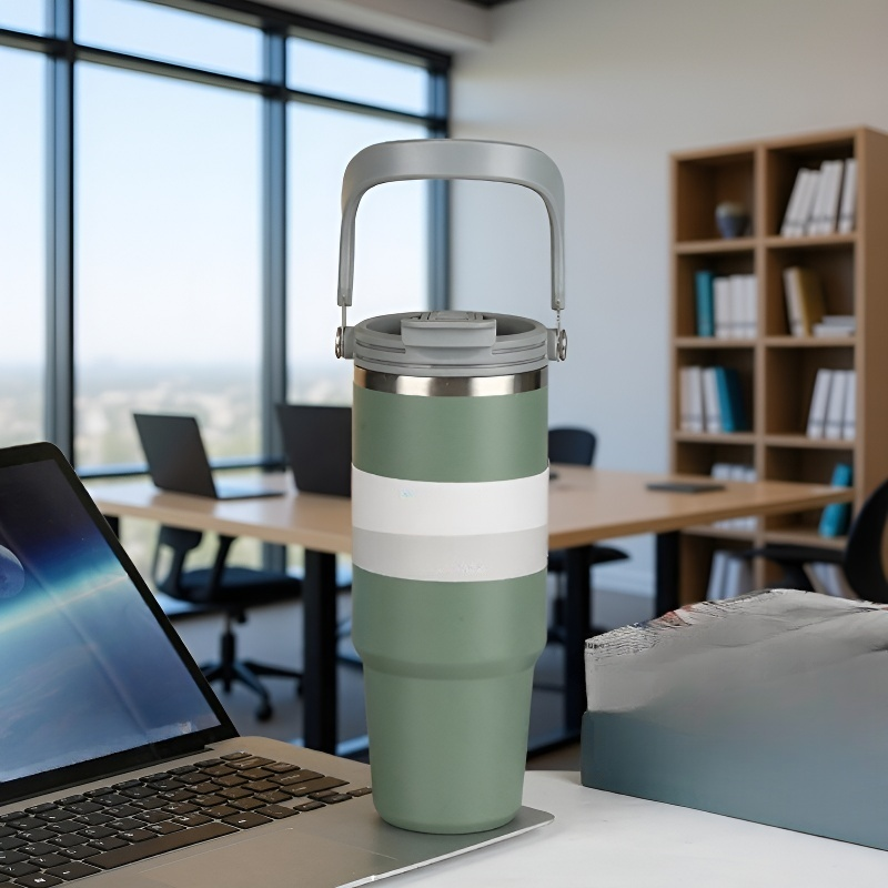 アウトドアに最適な魔法瓶カップ