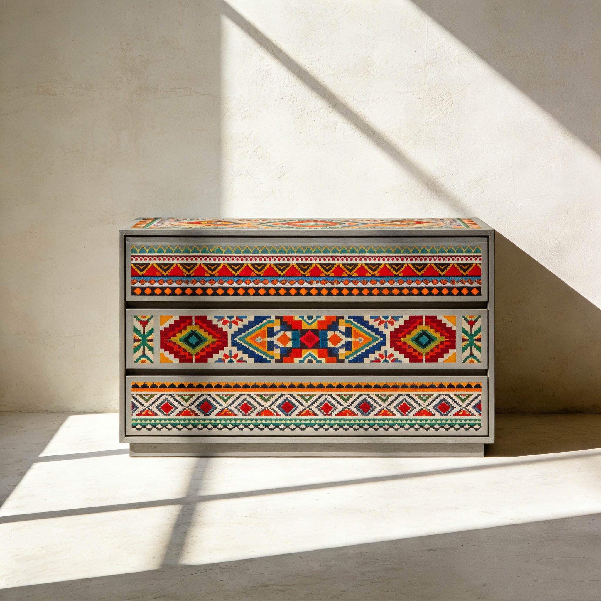 모던 디자인의 다용도 수납장