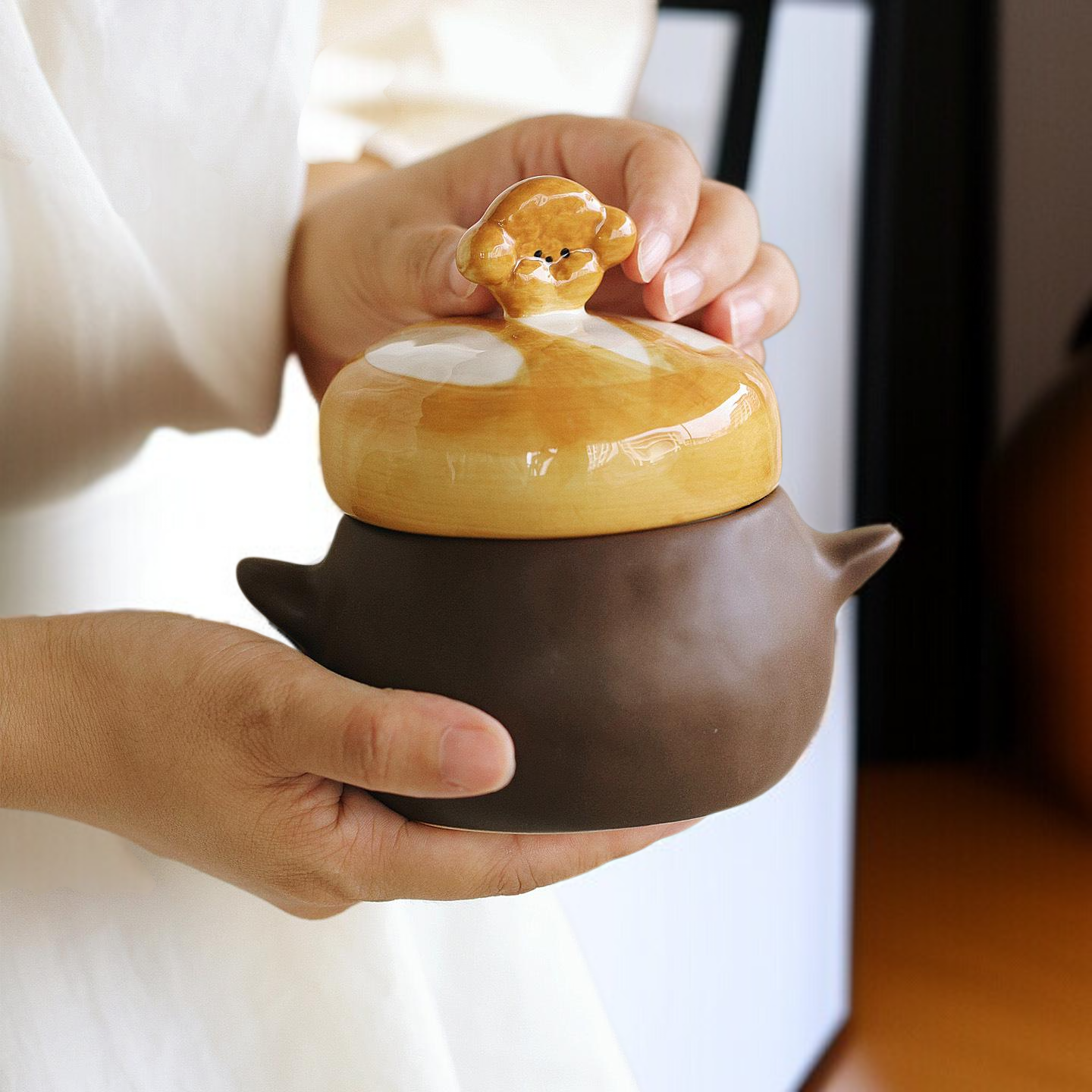 빈티지 테이프 뚜껑 작은 술잔