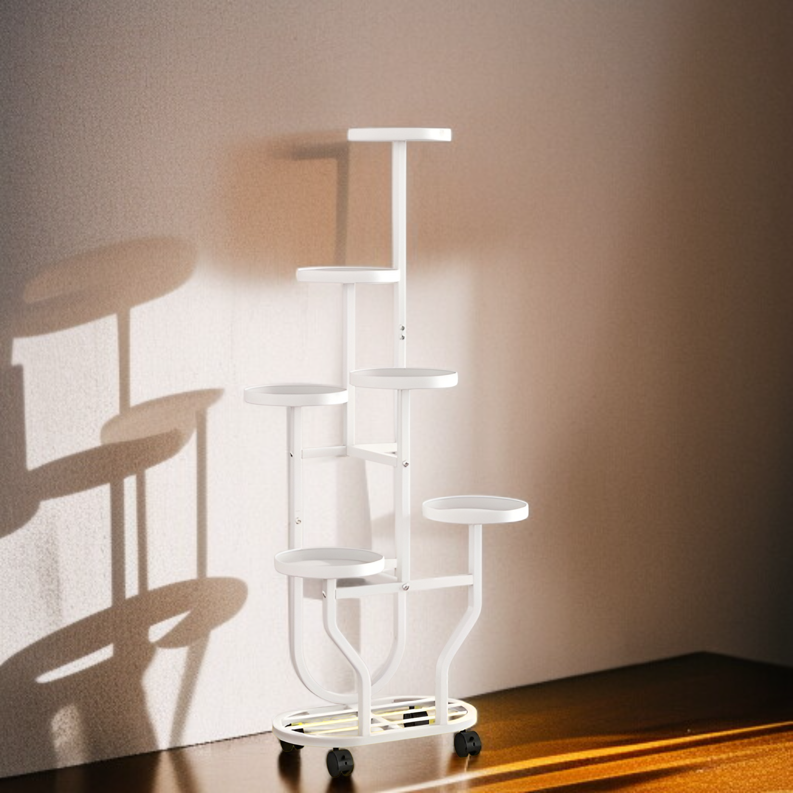 ชั้นวางกระถางต้นไม้สำหรับภายในและภายนอก