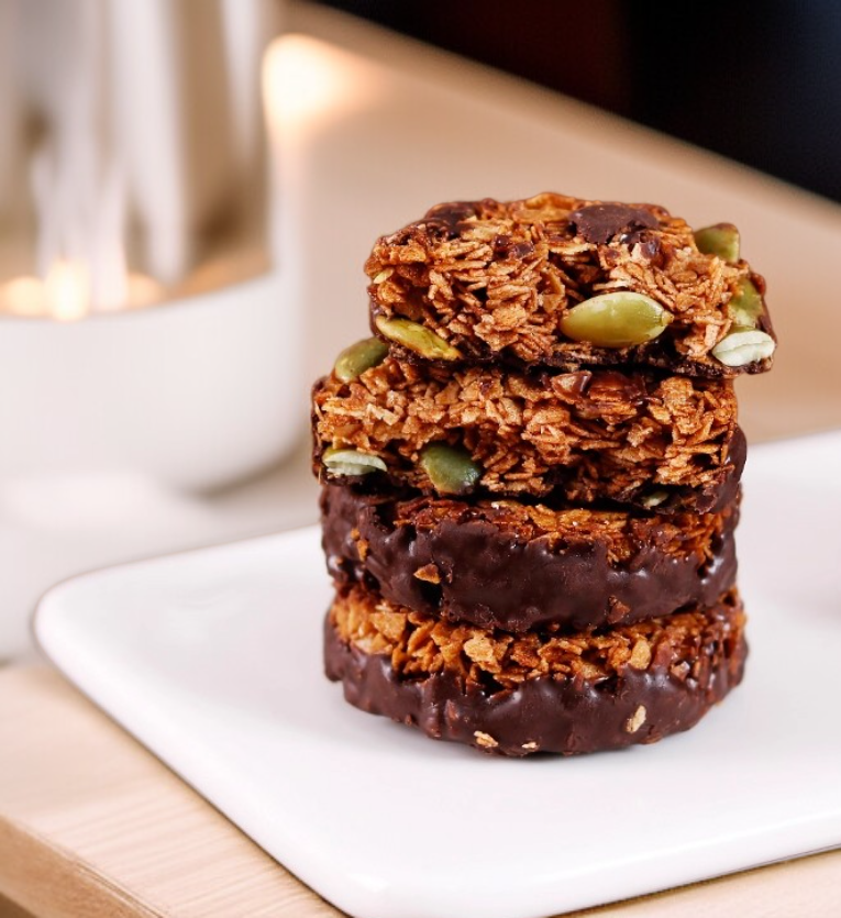 グルテンフリーの生チョコクリスプ