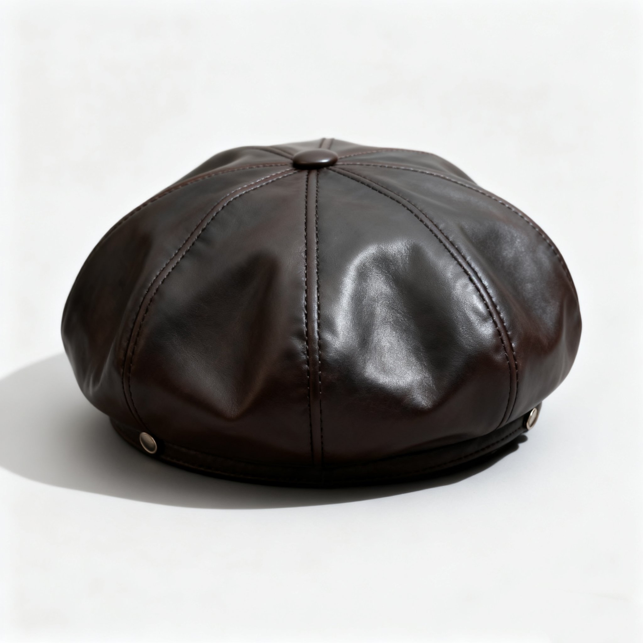 PU인조가죽 팔각 모자 세트 (8개)