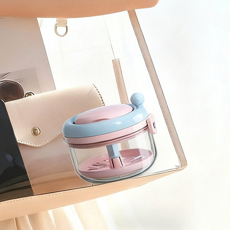  Caja de almacenamiento para alineadores invisibles con drenaje y sello hermético