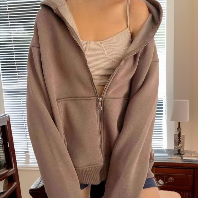 가을 겨울 신상 패션 후드 집업 맨투맨 자켓