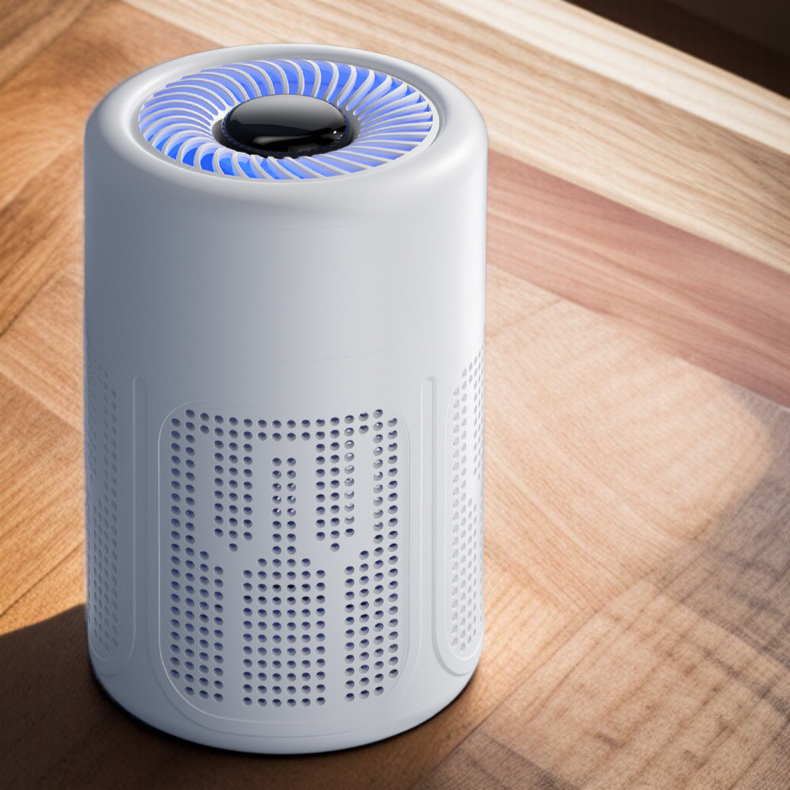 Purificateur d'air à ions négatifs haute efficacité, éliminateur de fumée et d'odeurs d'intérieur