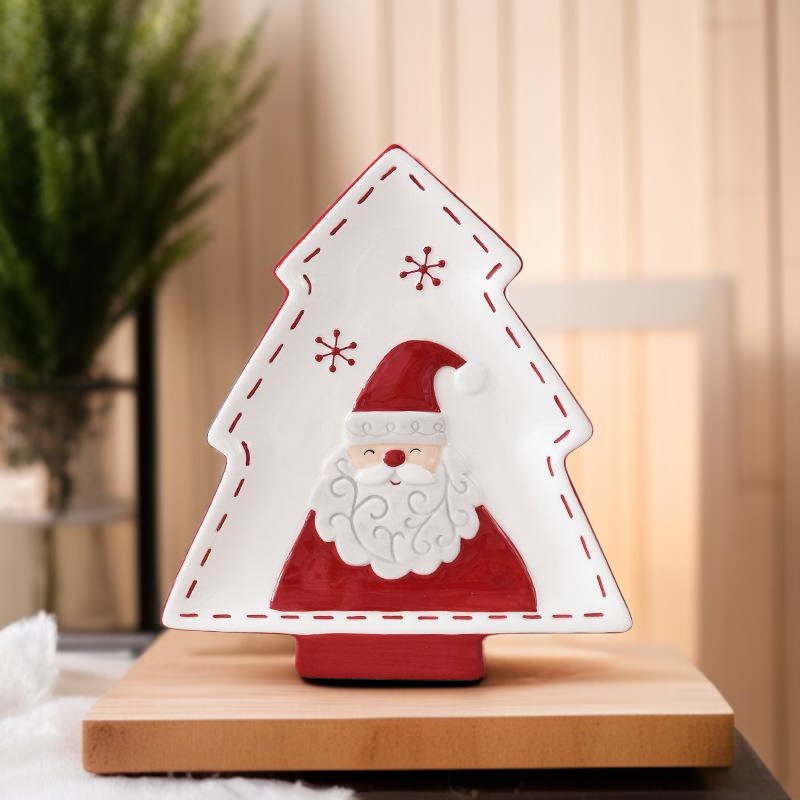 크리스마스 트리 모양 식판