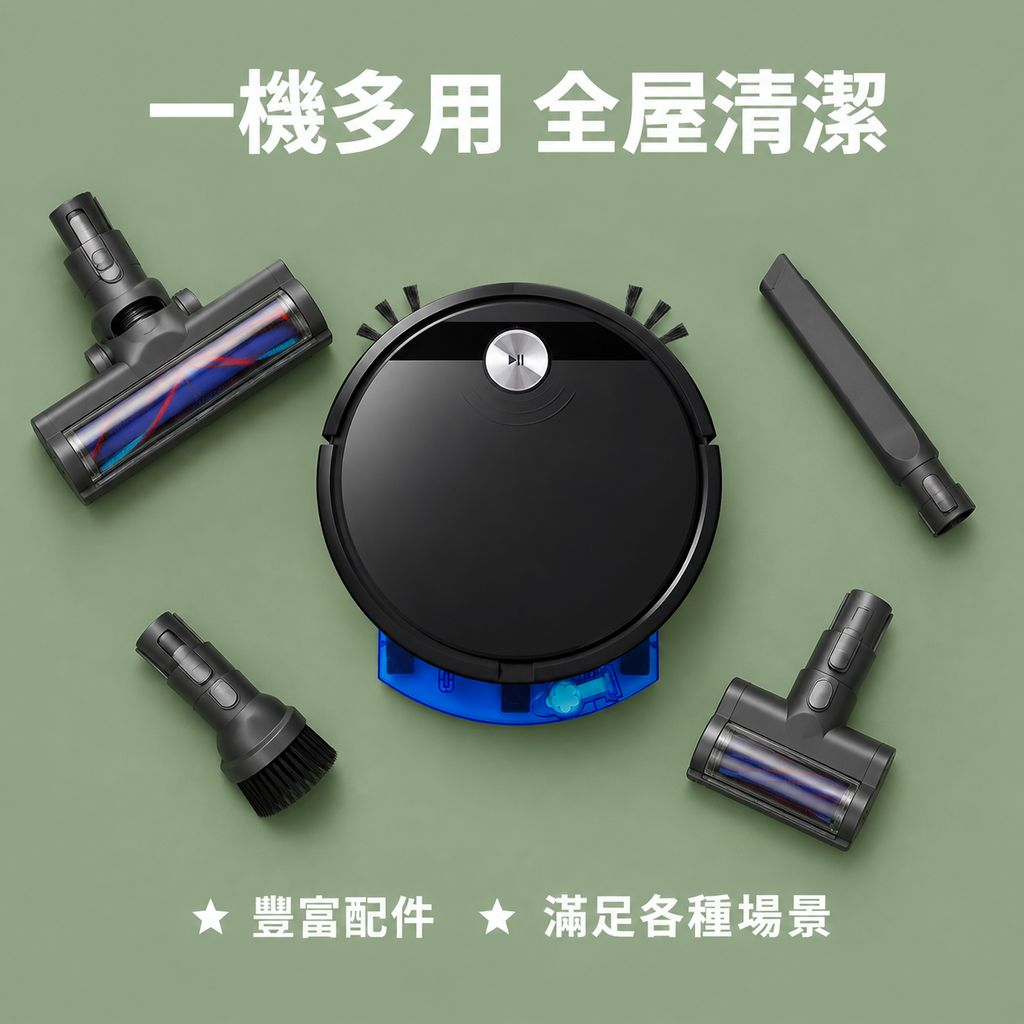 家用全自動掃地吸塵機器人