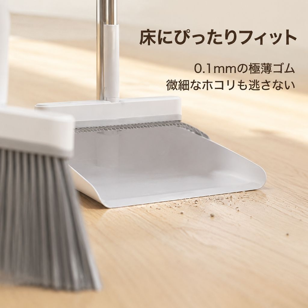 家庭用ほうきとちりとりセット