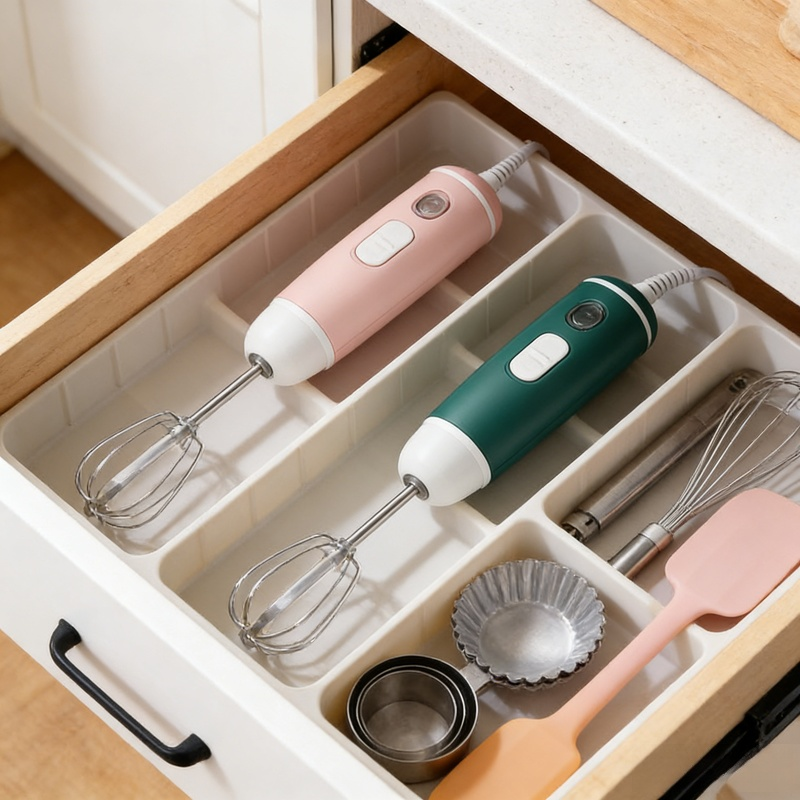 Multifunctional Cordless Milk Frother Portable Mixer for Soy Milk and Cake Baking