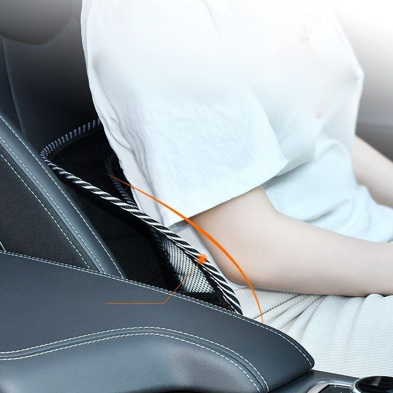 통기성 메시 허리 베개