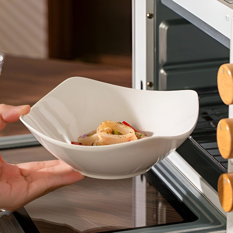 多目的セラミックサラダ＆スーププレート