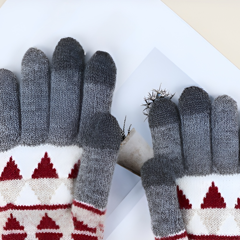 Guantes de punto