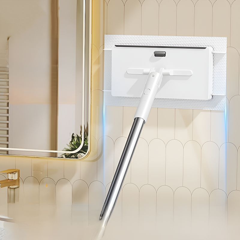 ไม้ถูพื้นแบบหนีบผ้าอัตโนมัติ สำหรับผ้าขนหนูหน้า ใช้ในบ้าน