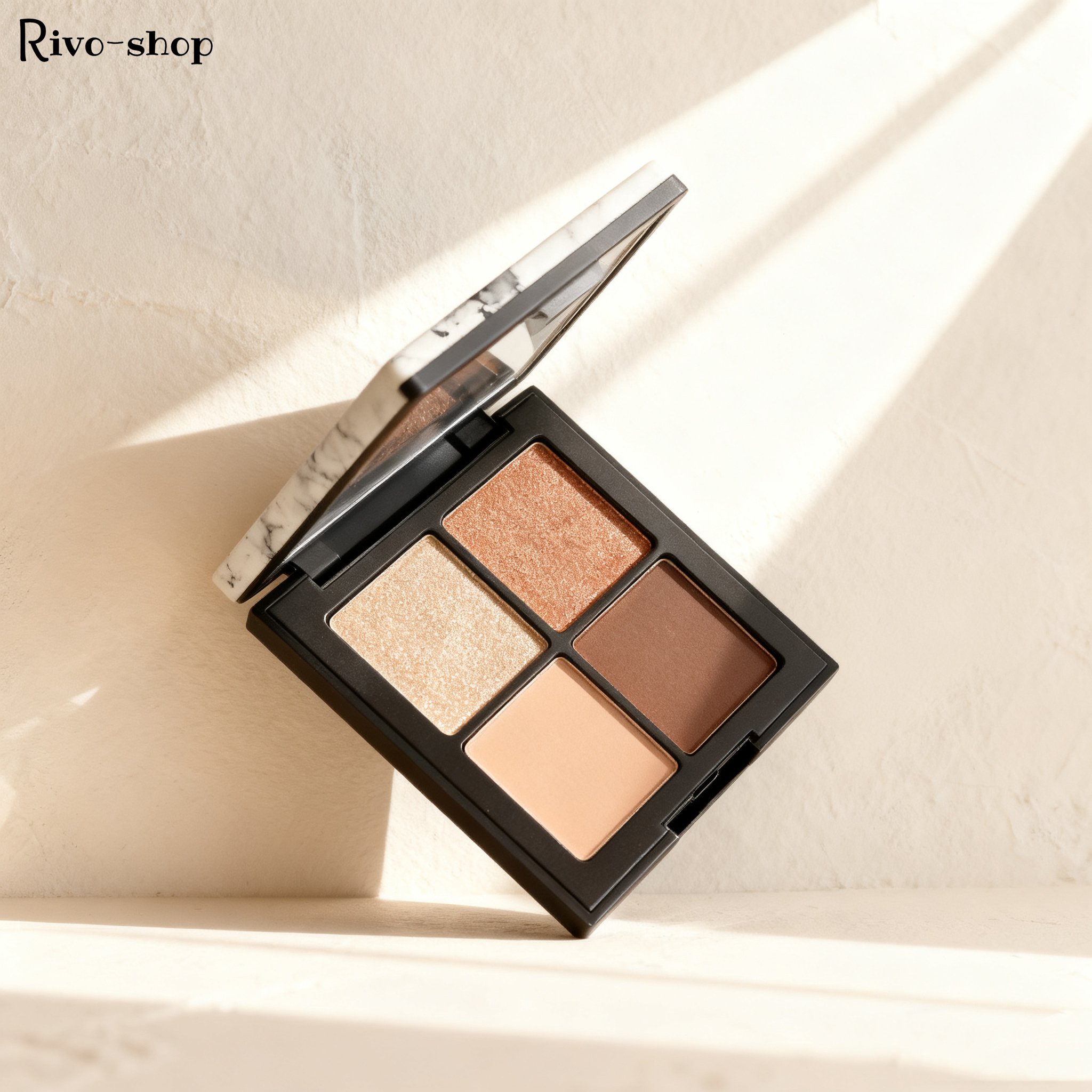 พาเลตต์อายแชโดว์สี่สีที่เหมาะสำหรับผู้เริ่มต้น