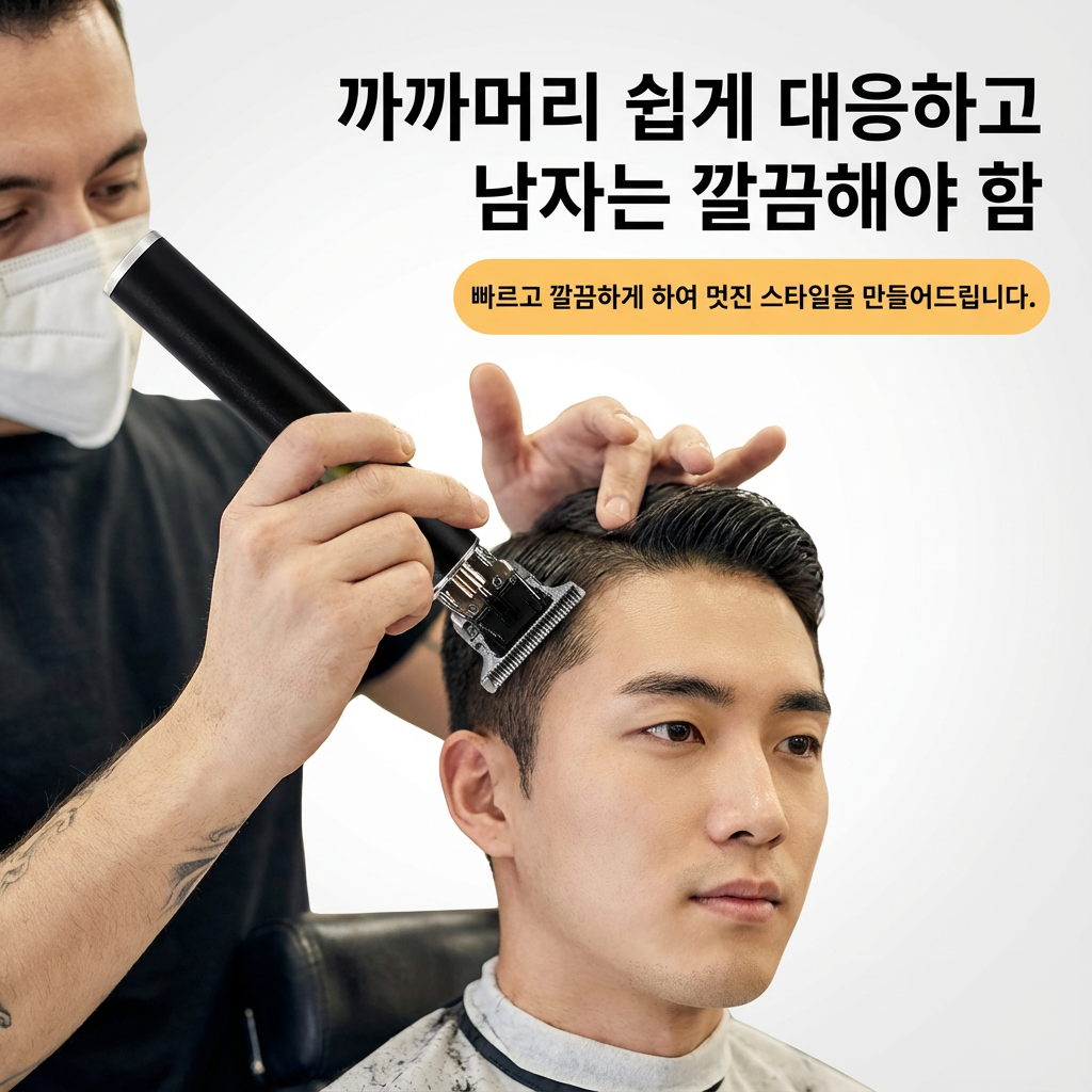 전문가용 전기 충전식 이발기 세트