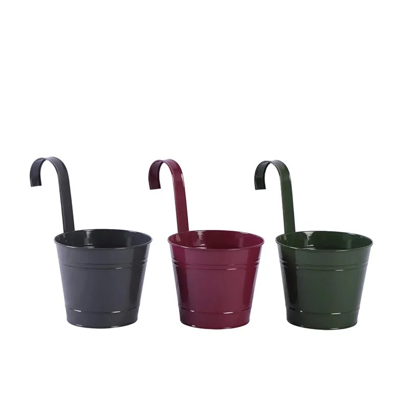 金属壁掛け装飾植木鉢