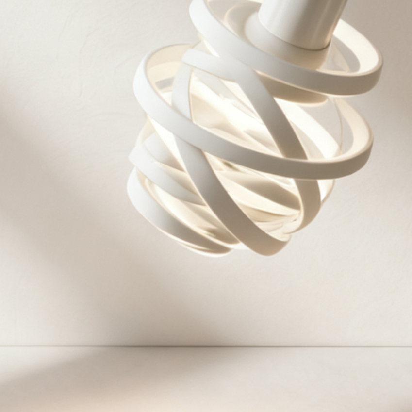 โคมไฟแขวนรูปแบบศิลปะเกลียว