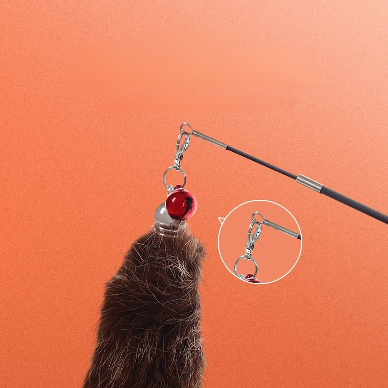 แท่งเล่นแมวสปริงแข็งแรง