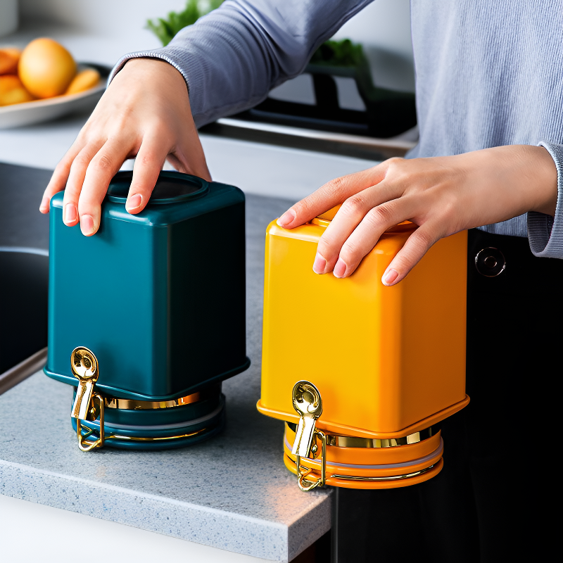 Latas de café contenedores herméticos