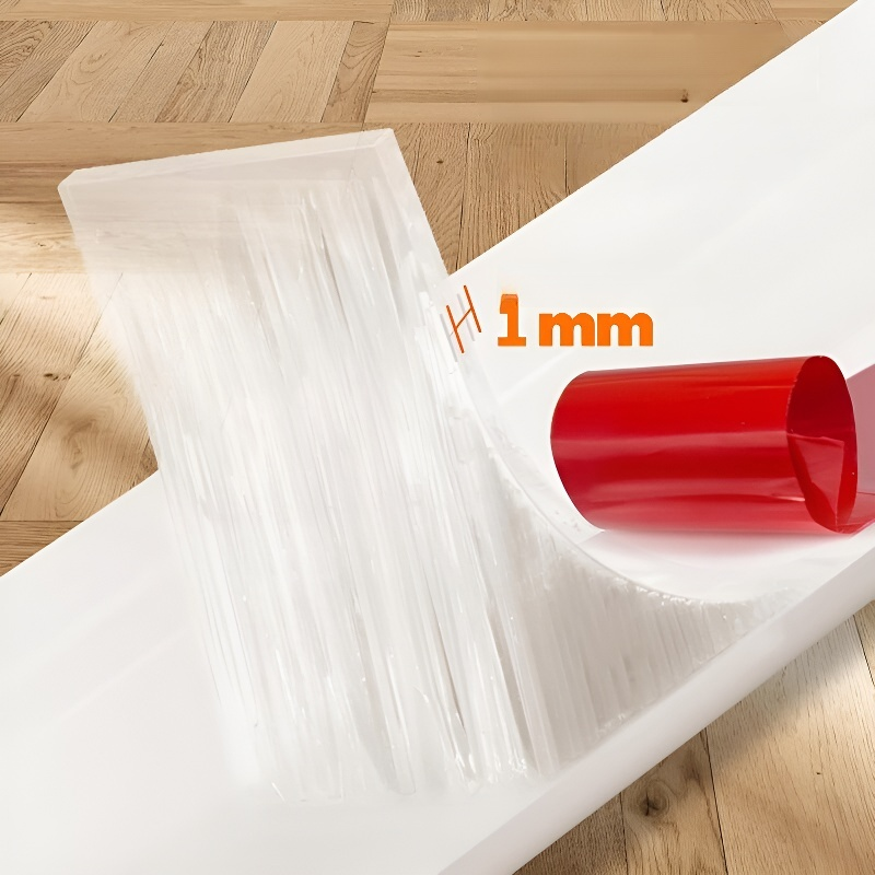 Spodní těsnění dveří, zvuková izolace, větruodolný lepicí pás pro domácnost