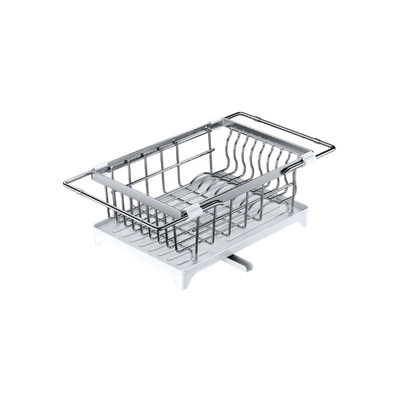 Sink Dish and Utensil Drainer Basket