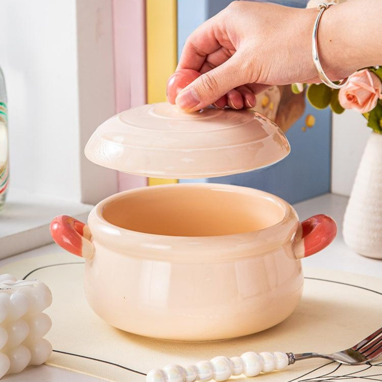 Trendy Chaozhou Tableware – Unique Design Soup Bowl for Home
