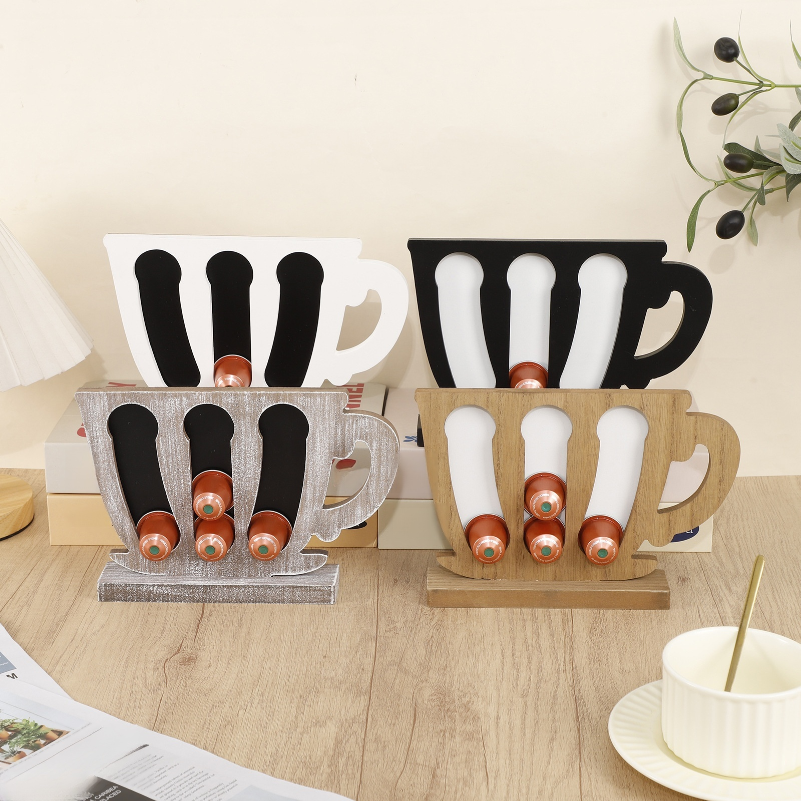 Wooden Decorative Storage Organizer for Home