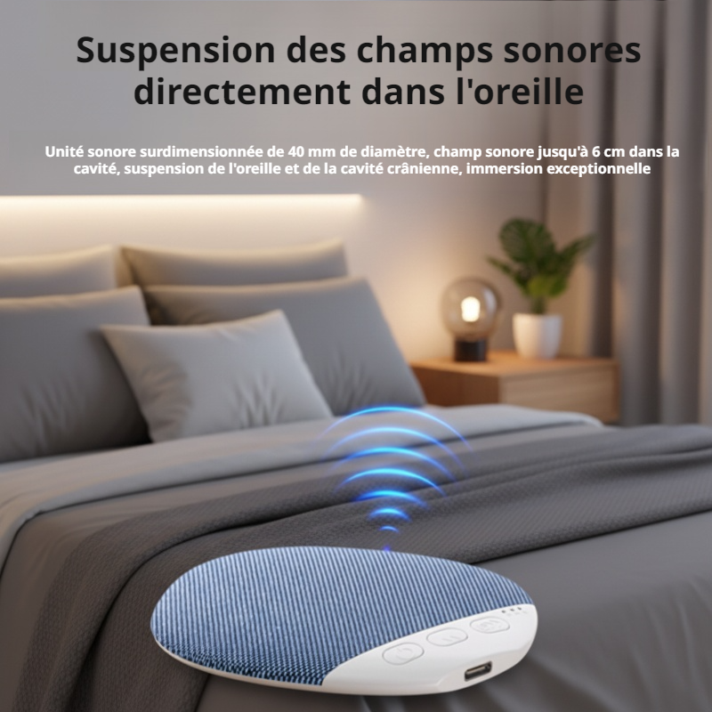 Haut-parleur de sommeil sous l'oreiller