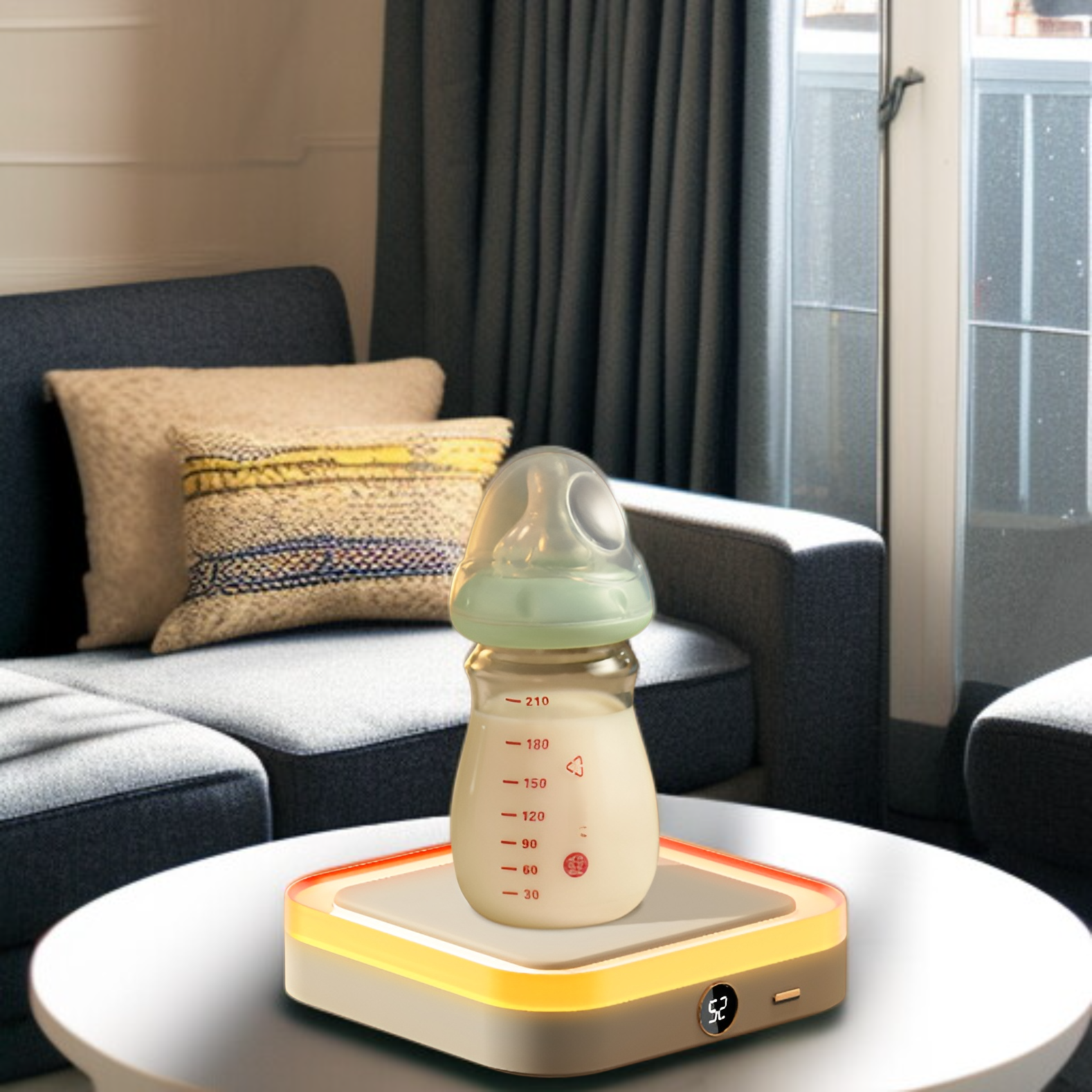 Calentador de tazas multifuncional para varias bebidas, recomendado como regalo de Navidad