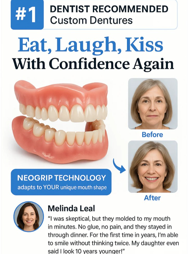 [Brighten Your Smile] High-End Custom-Made Dentures