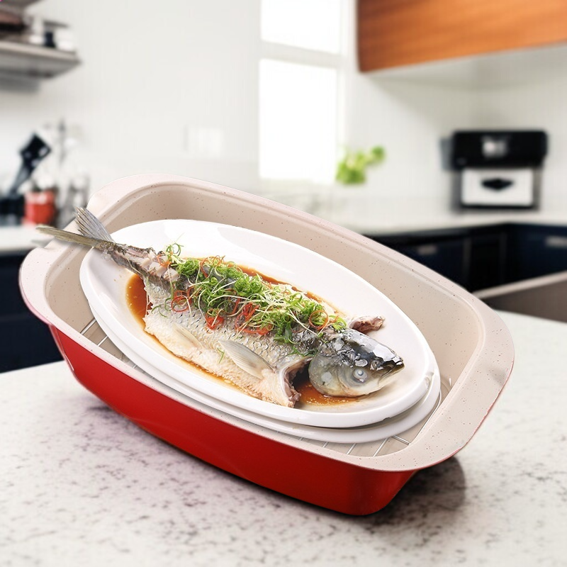 가정용 다용도 대용량 생선찜 냄비 무점착 찜솥 인덕션