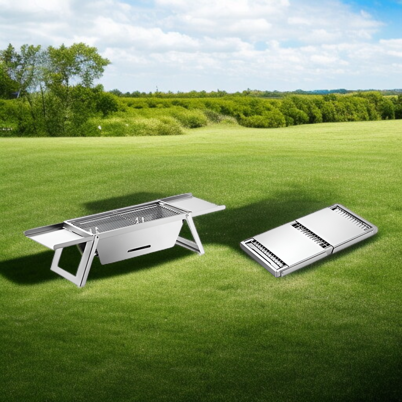 Home Camping Charcoal Grill