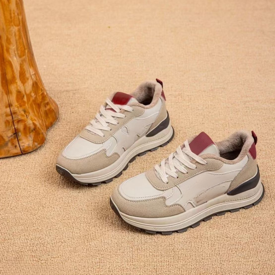 時尚厚底德訓鞋穿搭效果