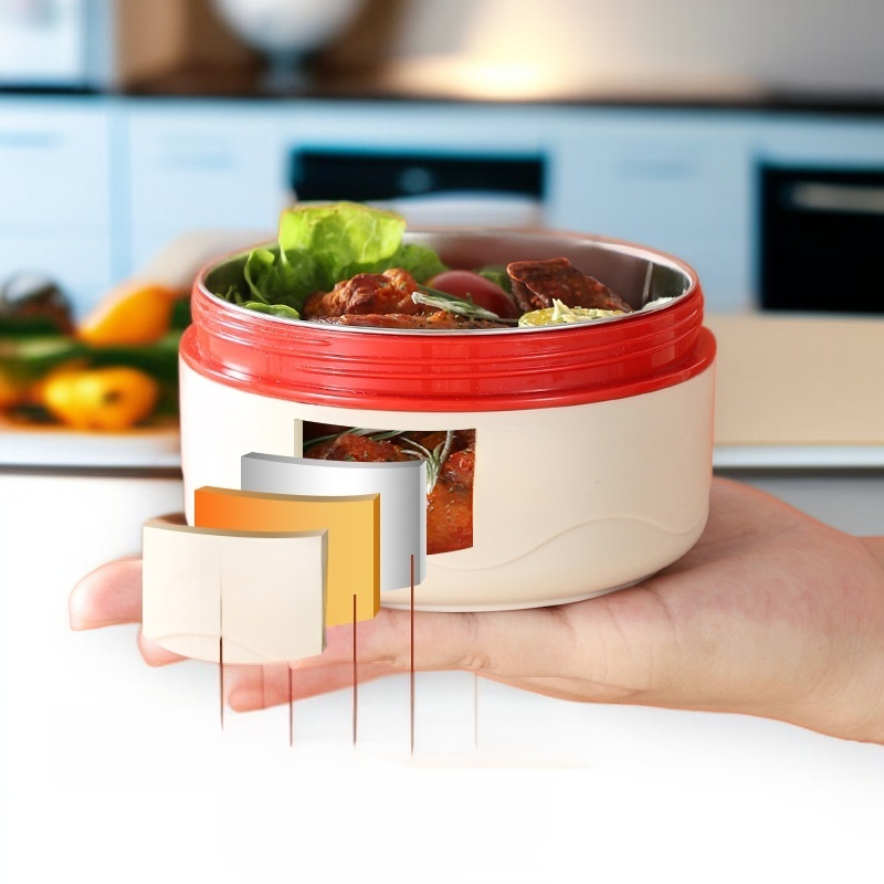 Portable Insulated Lunch Box for Students and Office Workers
