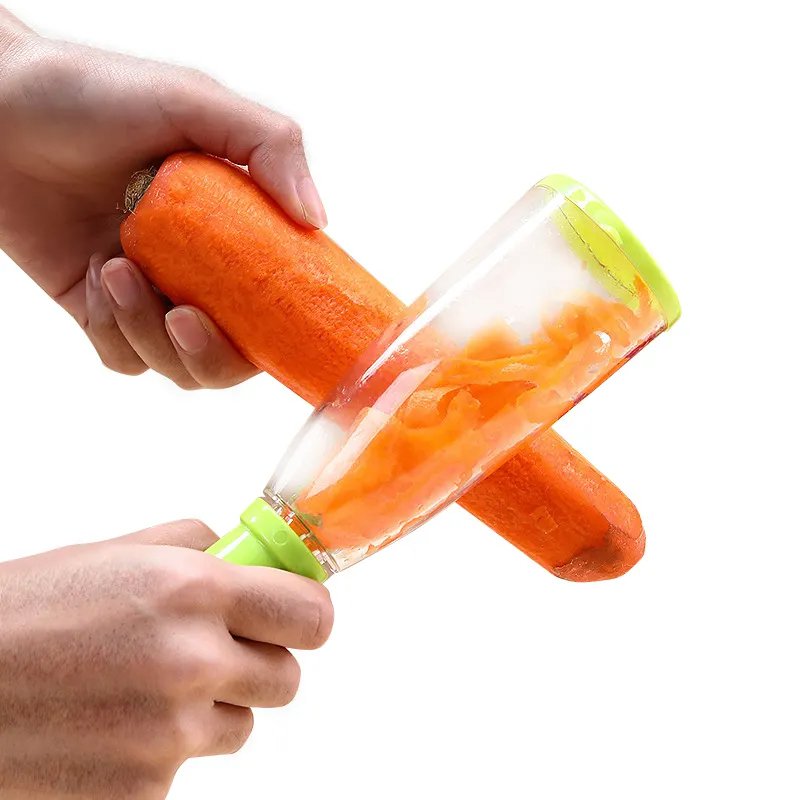 Éplucheur de fruits manuel en acier inoxydable