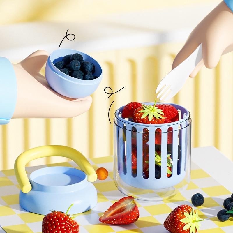 Salad cup portable takeaway