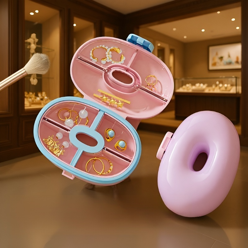 클립형 칸막이 보석 수납함 약통