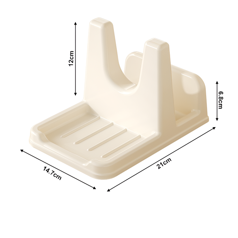 多機能防湿・滑り止め鍋蓋水切りラック