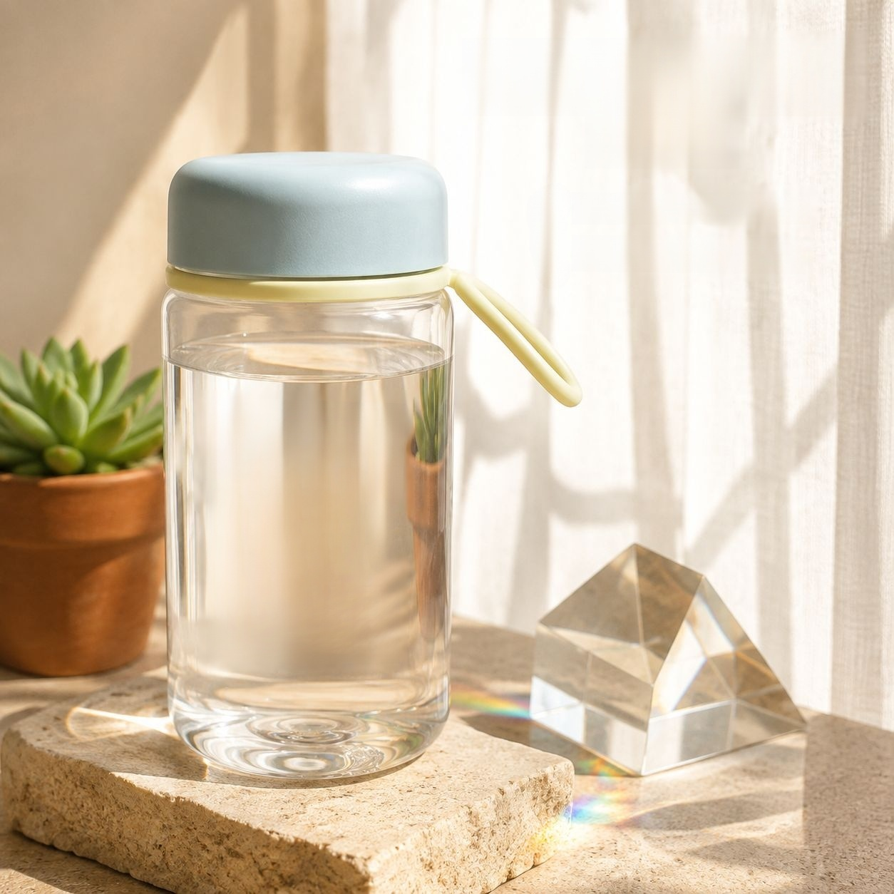 Heat-Resistant Portable Bottle