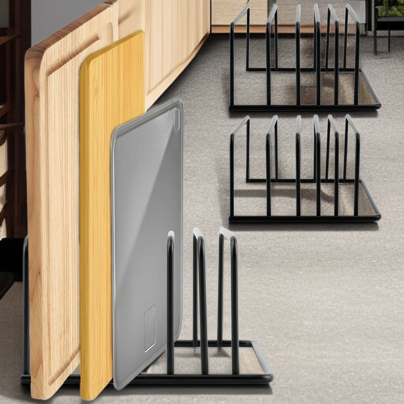 多目的まな板ラックキッチン収納ラックまな板配置ラック小型まな板カウンタートップフロアラック