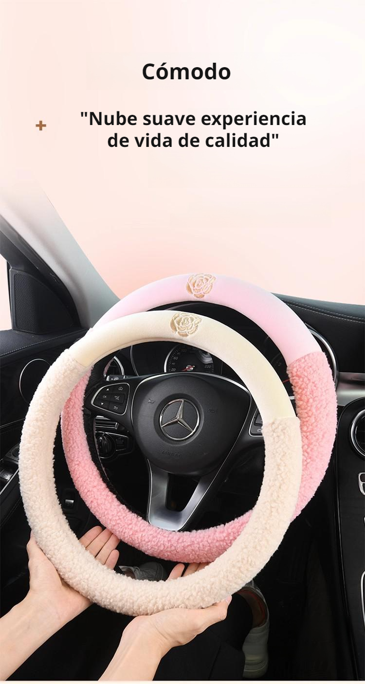 Funda de volante ideal para días fríos