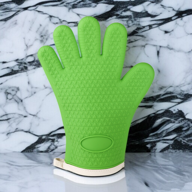 미끄럼 방지 기능의 실리콘 파마 방지 장갑