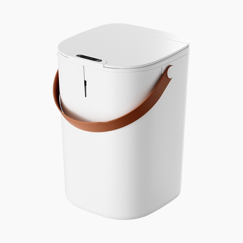 비주얼 스마트 가정용 휴지통 플라스틱 대용량 자동감지 뚜껑이 열리는 스마트 휴지통 사무실 가정용 휴지통