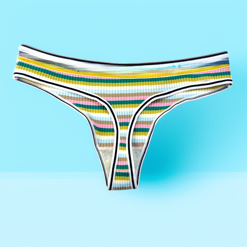 실이 들어간 스포츠 통기성 섹시 속옷