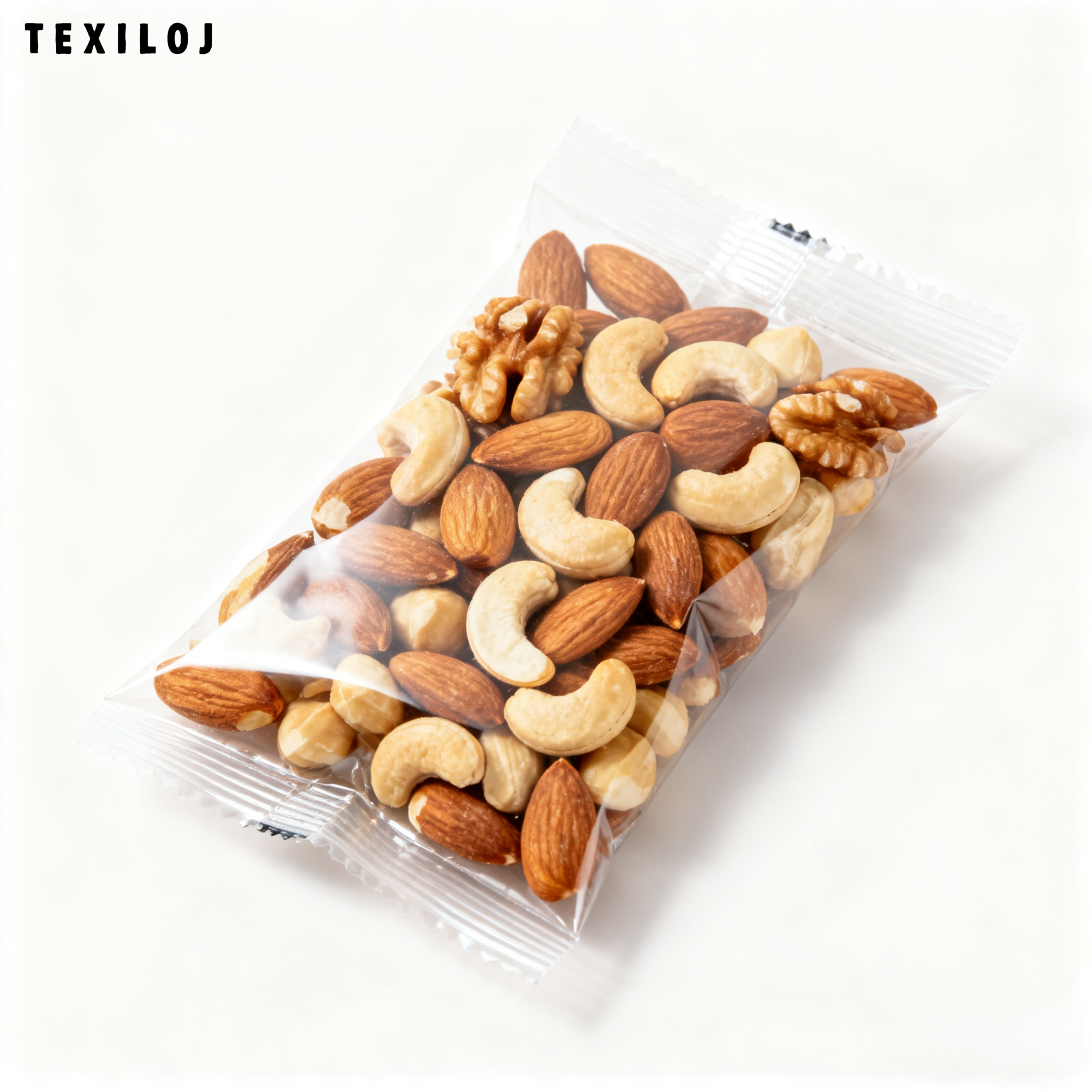 混合堅果200g五包裝正面圖