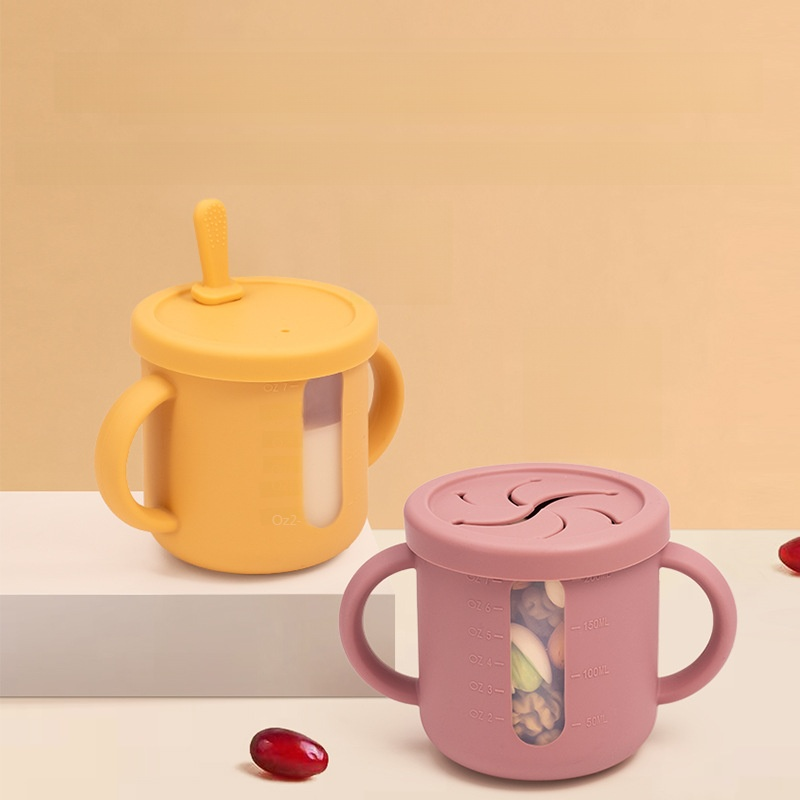 Food-grade transparent silicone cup