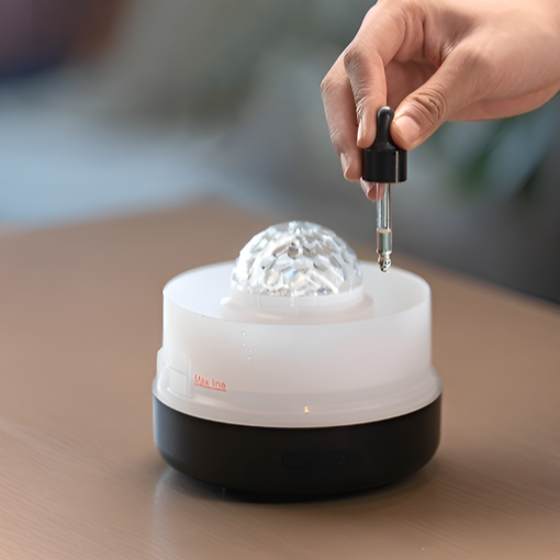 Aroma Diffuser with Essential Oil and Humidifying Function