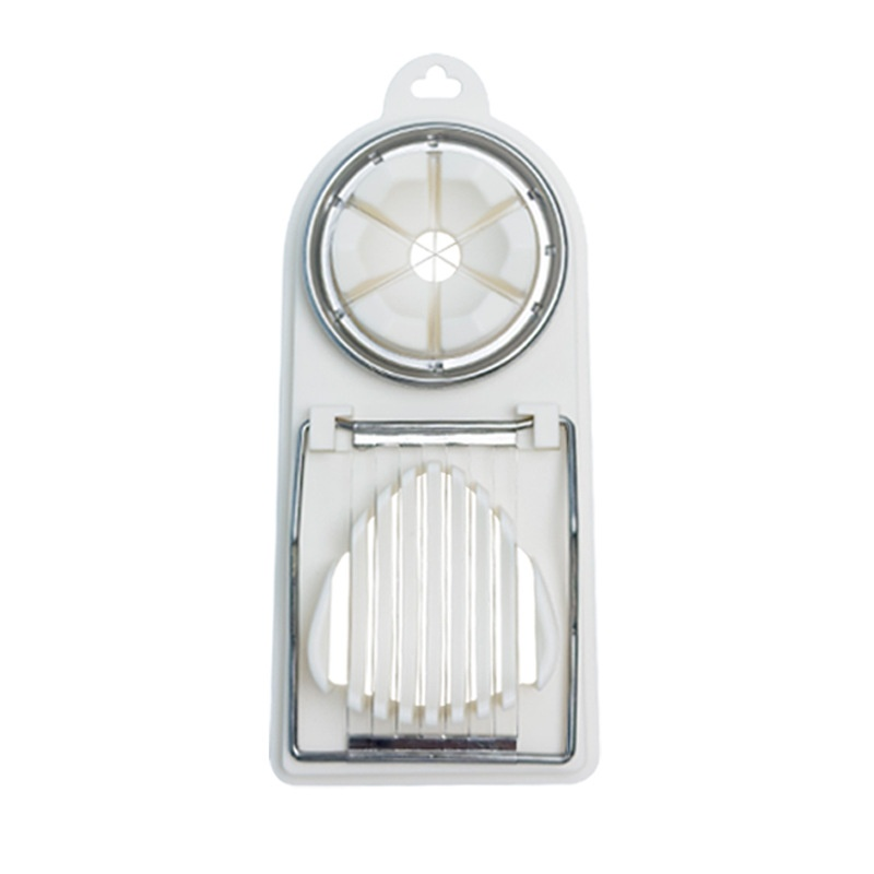 2 in 1 계란 및 송화단 커터, 주방 다용도 도구